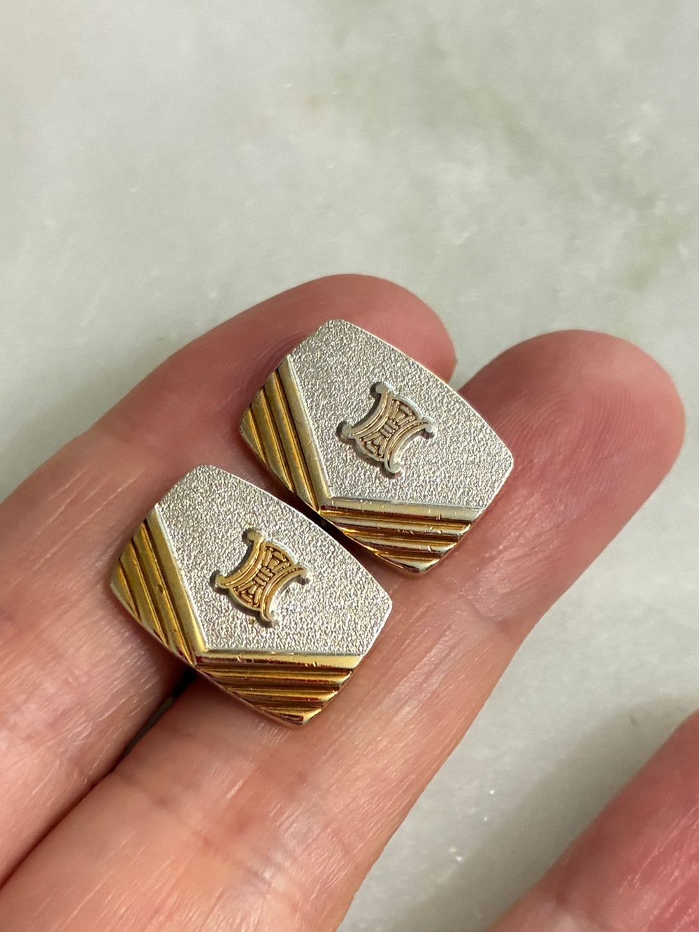 Celine Vintage Cuff Links